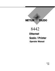 Mettler ga45 printer manual driver