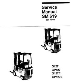 Clark Yardlift 150 Forklift Manual