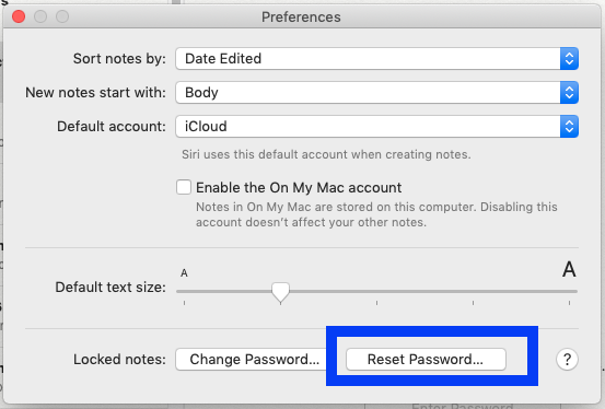 Can%27t Remember Password For Mac