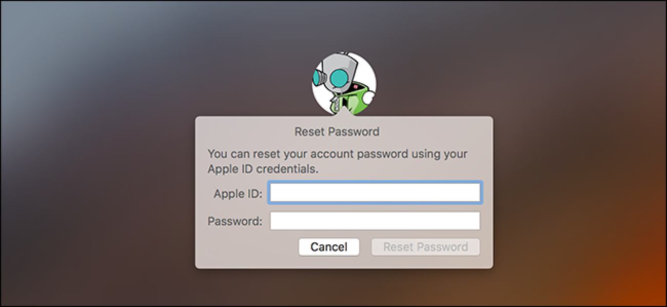 Can 27t remember password for mac os